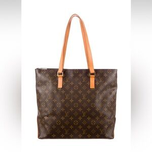 SOLD Authenticated Louis Vuitton Monogram Cabas Mezzo